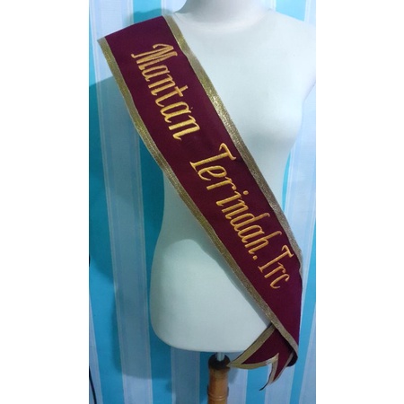 selempang wisuda pita selempang kelulusan selempang graduated(sehari jadi)