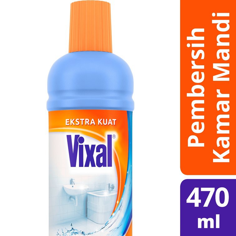 PEMBERSIH PORSELEN KAMAR MANDI EXTRA KUAT VIXAL 470ML