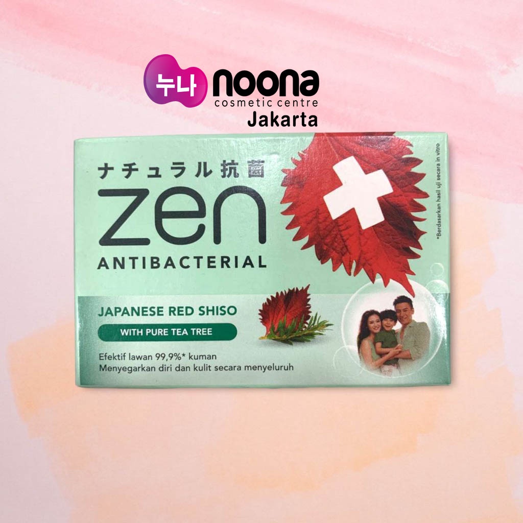 ZEN ANTIBACTERIAL JAPANESE RED SHISO SABUN BATANG (70g)