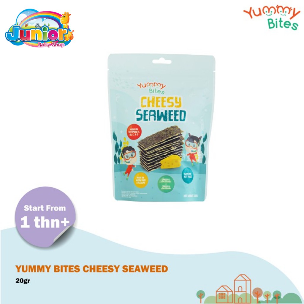 Yummy Bites Cheesy Seaweed 20gr