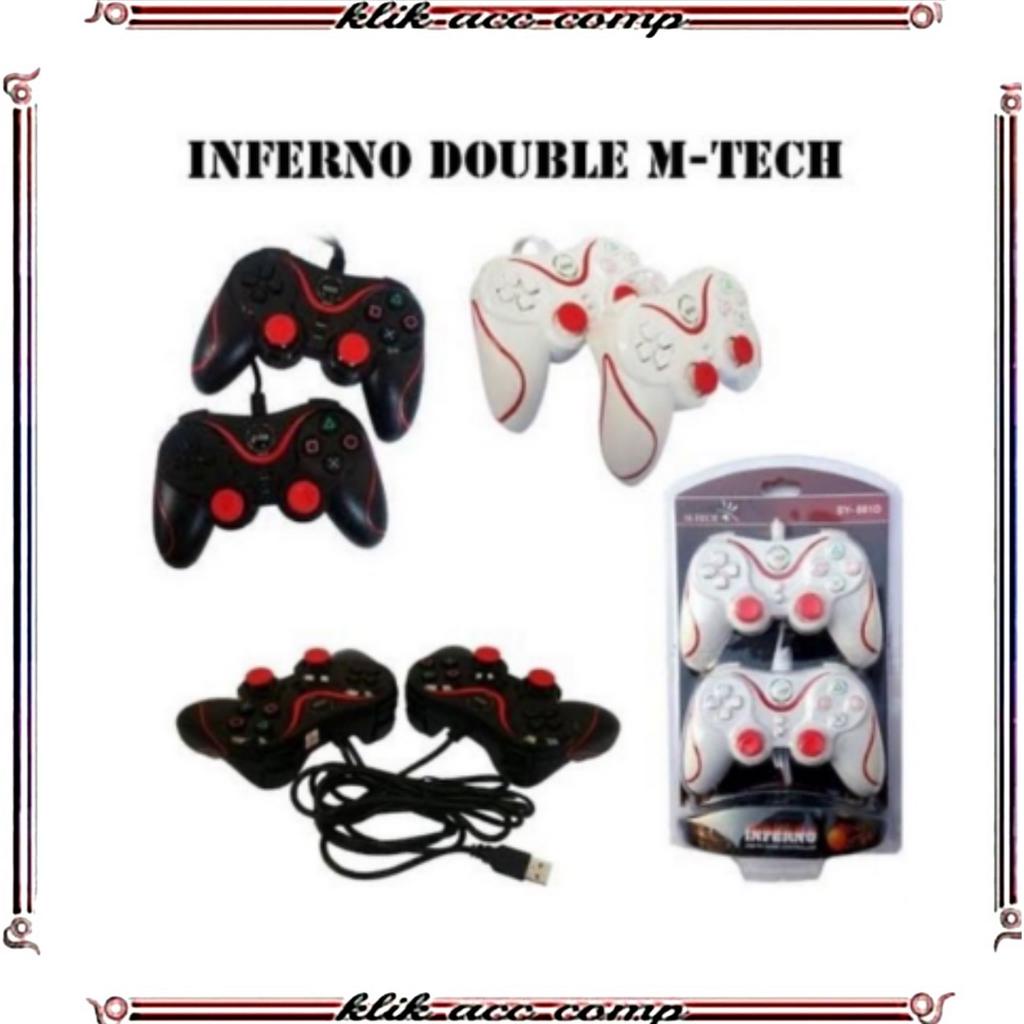 M-TECH GAME PAD DOBEL INFERNO / GAME PAD SINGLE / GAME PAD Computer