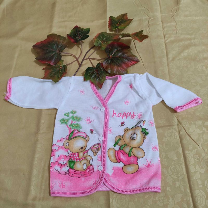 6Pcs Baju Bayi Lengan Panjang Murah usia 6-12 bulan new born bayi nyaman tidak gerah Bayi Perempuan laki