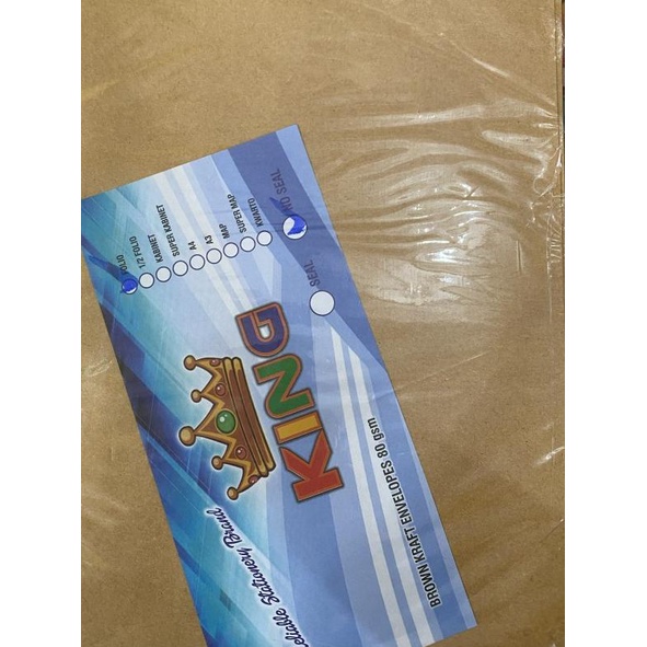 

➾ Amplop cokelat F4 King ♘