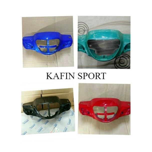 batok depan totok depan suzuki shogun r shogun new shogun 110 warna hitam biru tosca merah