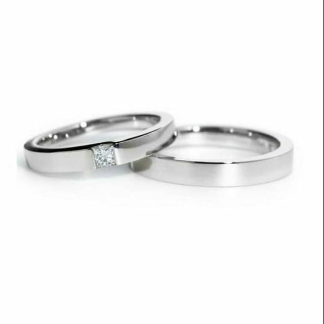 CINCIN COUPLE EMAS & PALLADIUM