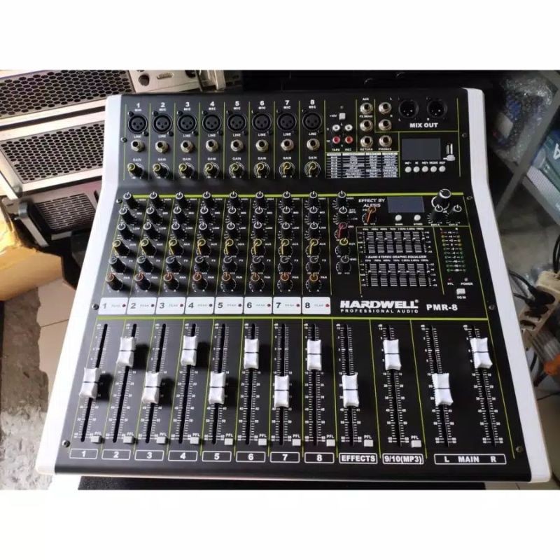 power mixer Hardwell PMR 8 350w x 2. original hardwell