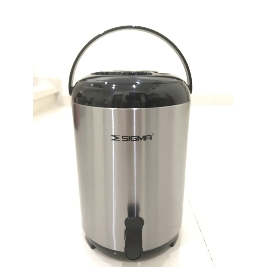 DRINK JAR STAINLESS SIGMA 9,5 LITER TERMOS STAINLESS AIR KERAN SIGMA