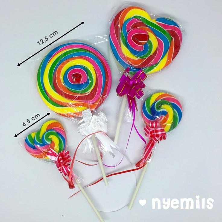 

(K-AKO) (♥☞) Lollypop Candy / Permen Lolipop / Lolypop / Lollipop / Lolly / Loli / Lolli 12,5 cm