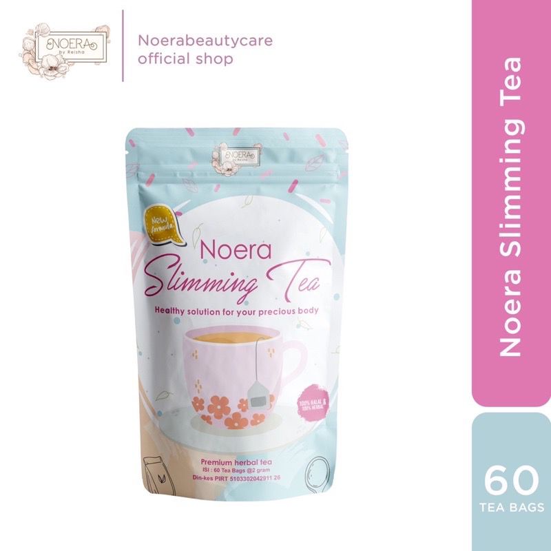 Noera Slimming Tea | Teh Pelangsing Herbal Alami by Noerabeautycare Best Seller