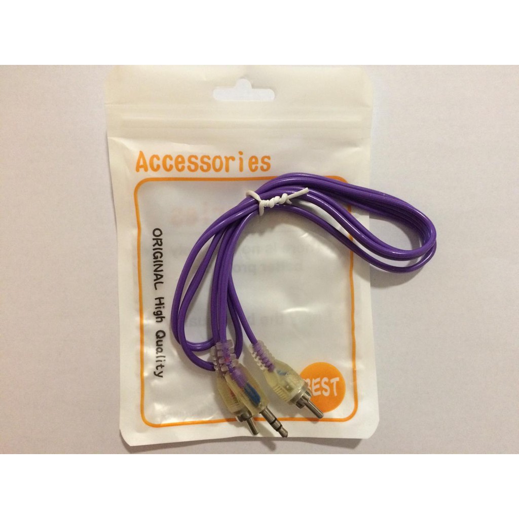 Kabel audio 2 in 1 Jack Audio