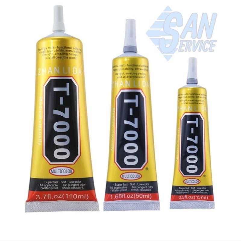 

Lem lcd touchscreen T7000-B7000 Hitam/bening 15,50,110ml