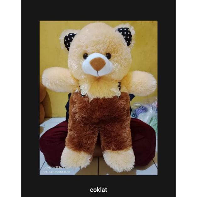 boneka teddy bear jojon size L