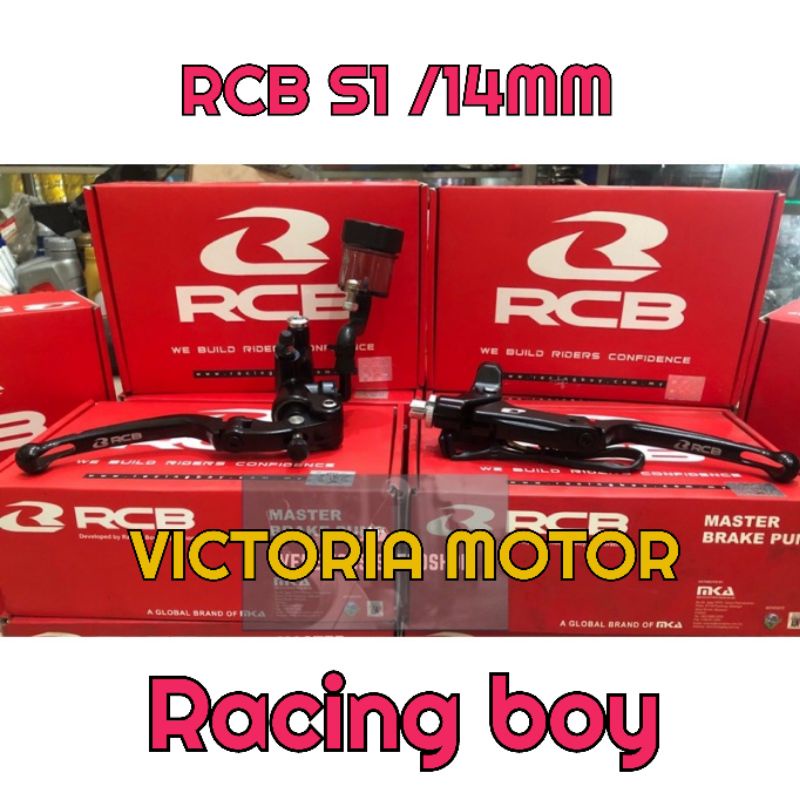 master rem Rcb S1 14mm Kanan tabung kiri kopling Universal motor original