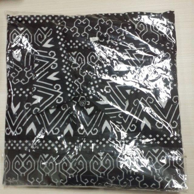 Risna Batik Hrb158 Kemeja Batik Pria Lengan Pendek Katun Primis Halus Premium Exclusive M L Xl
