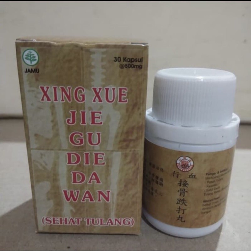 xing xue jie gu die da wan(sehat tulang)