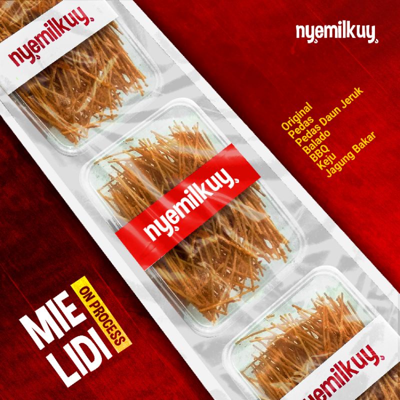 

[PROMO] Mie Lidi / Lidi Lidian Box (500ml) 120gr Termurah Free Packing