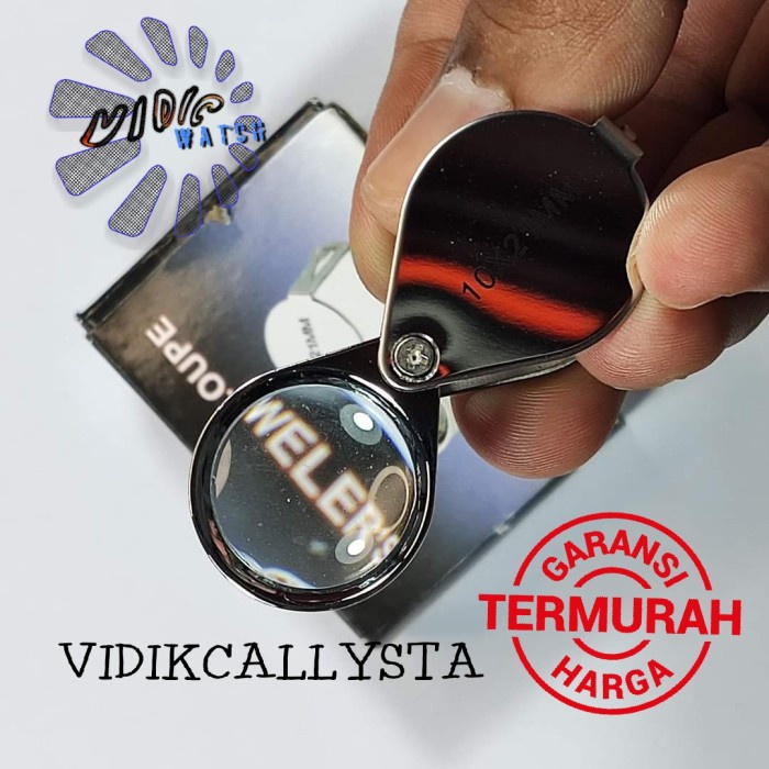 LENSA SERVIS Alat pembesar reparasi service jam tangan eyeloop MODEL LIPAT