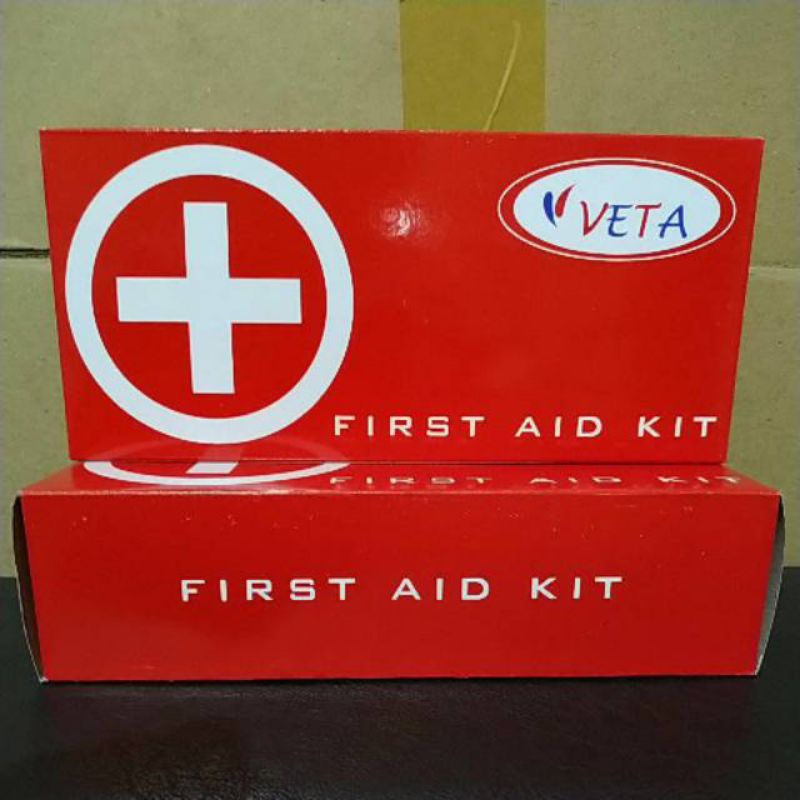 Kotak p3k mobil / kotak obat / first aid kit / kotak p3k mobil veta / kotak p3k / p3k mobil