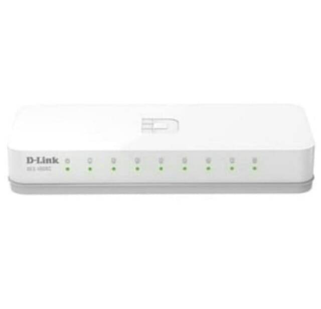 switch hub dlink 8 port 10-100 mbps