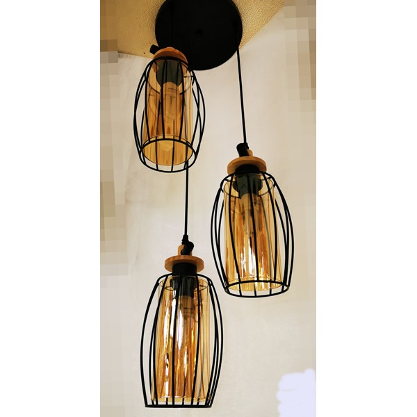 (NEW) LAMPU HIAS GANTUNG MEJA MAKAN 6185