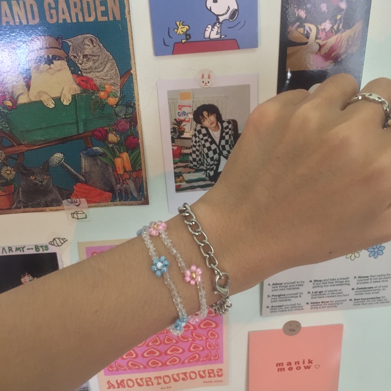 Jaemin Bracelet  Inspo / Gelang Daisy