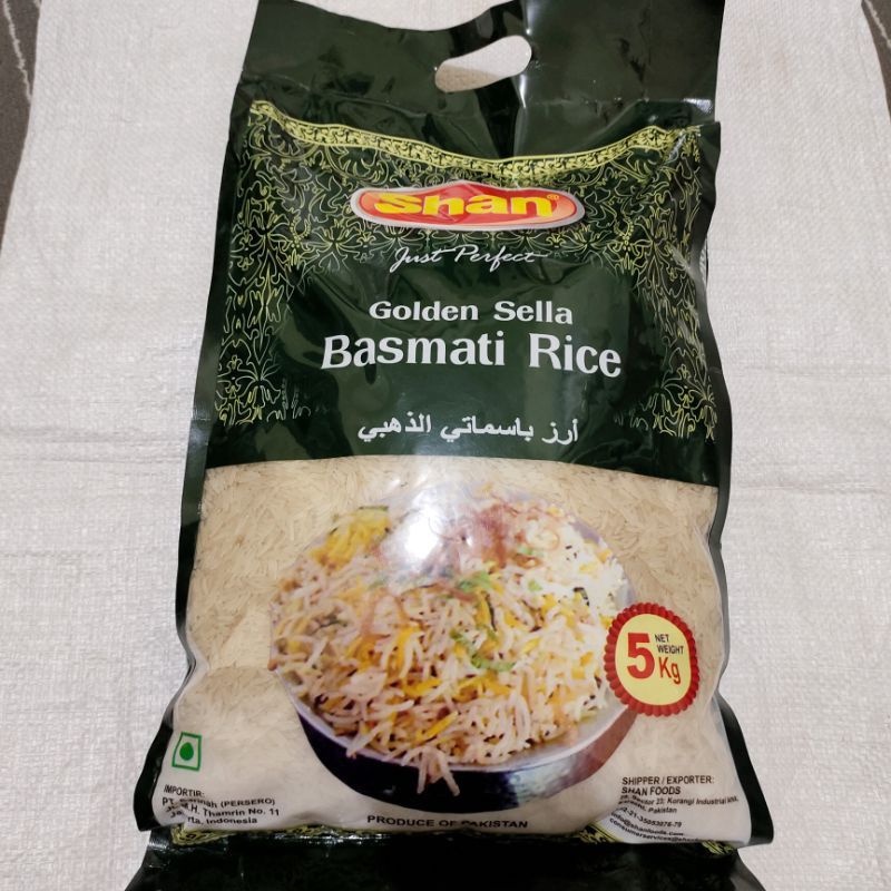 

Promo! Beras Basmati SHAN 1 kg .