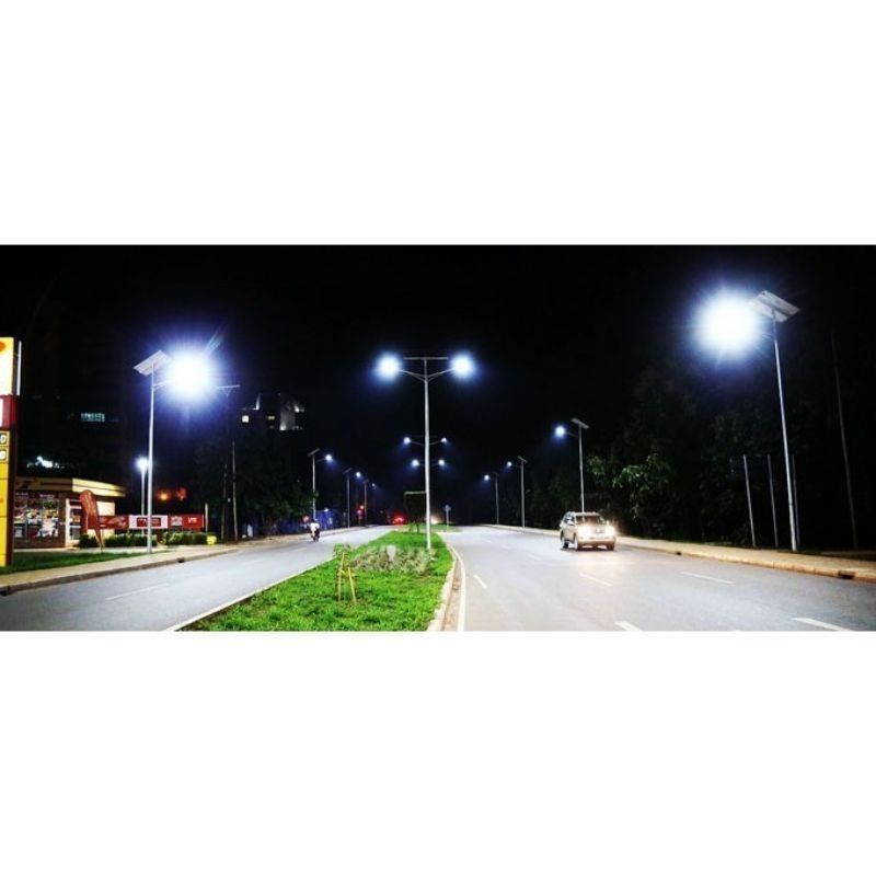 Lampu Led Solar Sunpro IP69 - Lampu Jalan Led Solar Cell - Lampu Taman