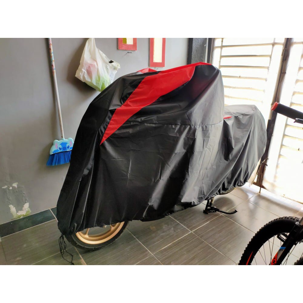 SARUNG MOTOR METIC VARIO BEAT MIO XRIDE FINO NUVO SCOOPY GENIO FREEGO SPIN / COVER MOTOR  WATERPROOF