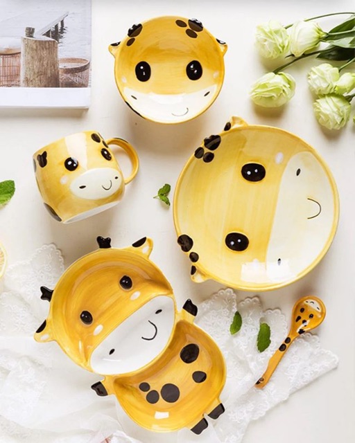 Piring keramik Lucu unik