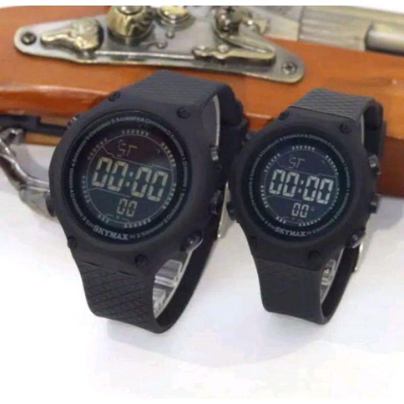 JAM  TANGAN SKYMAX ORIGINAL PRIA DAN WANITA  Standar Militeri Waterproof Anti Air Besseller Jam tangan Skymax original Tahan air bisa di bawa berenang