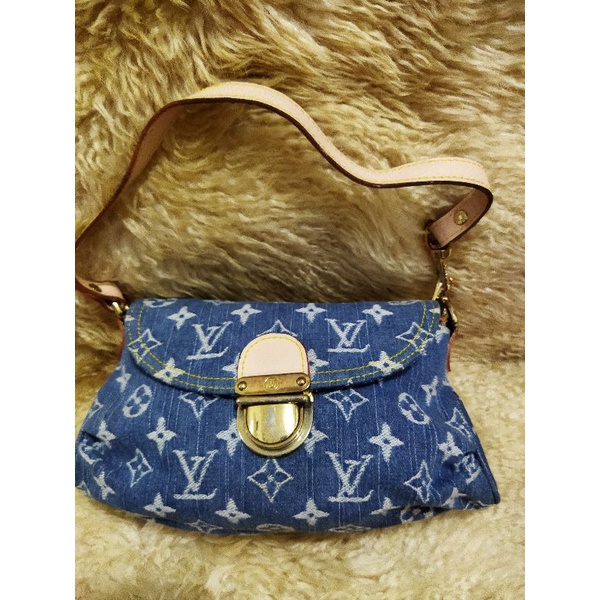 Preloved Bag Shopee Live 12 Agu 2021 LV Denim