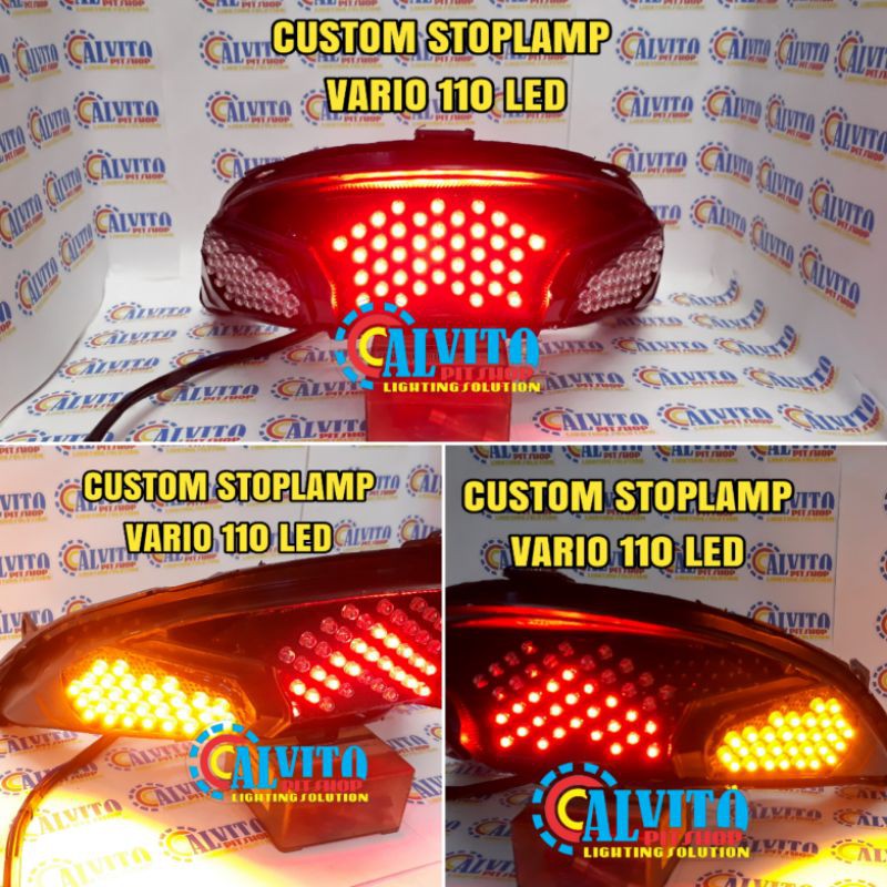 Lampu Stop Vario 110 Fi / Custom Stoplamp Vario 110 Led