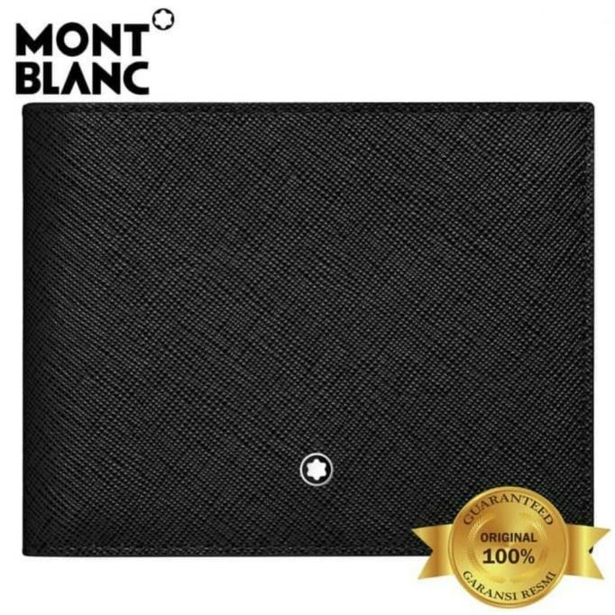 MONTBLANC SARTORIAL 116326 WALLET LEATHER BLACK - ORIGINAL Termurah
