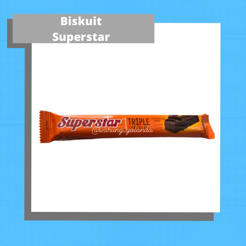 

Biskuit wafer Superstar 18 gram