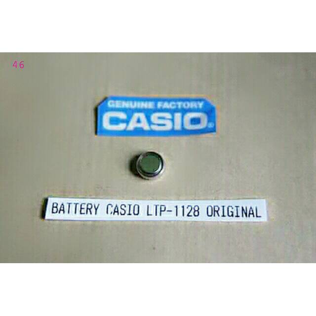 Batrei Batre Baterai Jam Casio LTP-1128 Original Battery