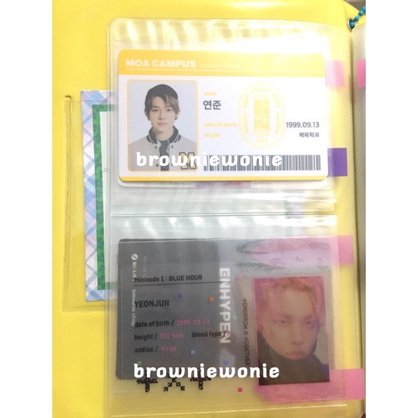 pc txt yeonjun moa campus/vr ver