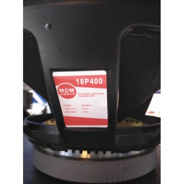 komponen speaker bob 18p400 original 18 inch terbaik dan murah