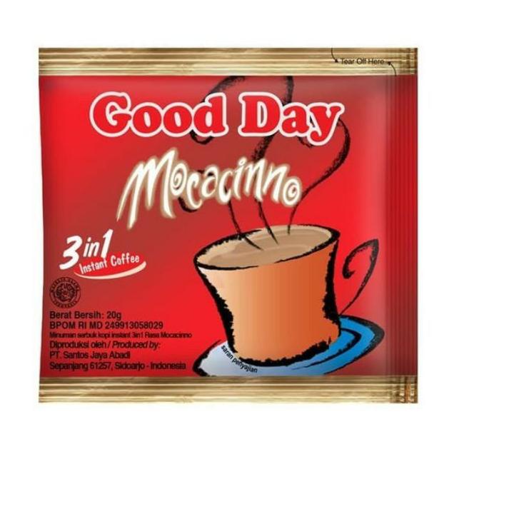 

Termurah/{Original}/5.5 Promo >>/MEN SALE/「Ready Stok」 Good Day MOCACINNO 10 bungkus ⚡uper Kejutan