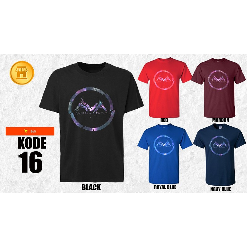 Baju Kaos T-shirt Angel AND Airwaves 16