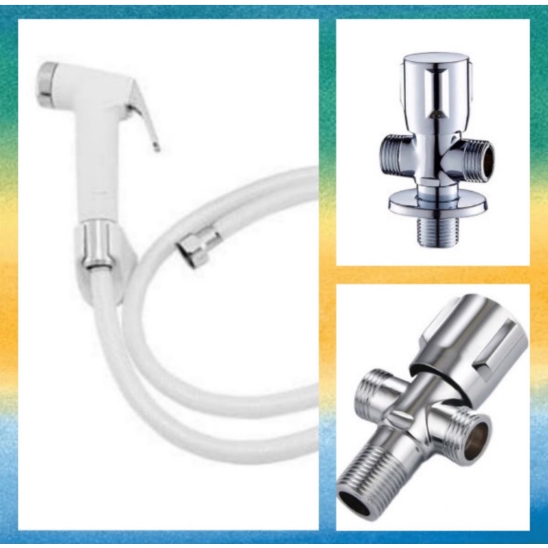 Pket hmt komplit shower toilet bidet jet washer wc bagus bonus stop kran closet pket hmt shower toilet bonus kran  clost