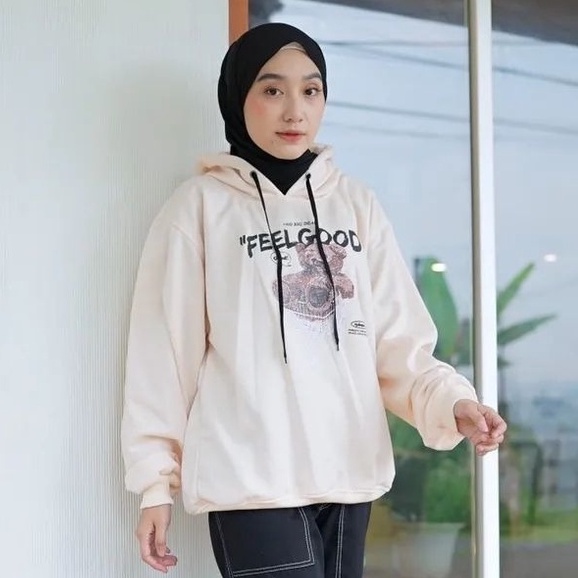 Public - Feel Good Hoodie - Jaket Hoodie Unisex Kekinian