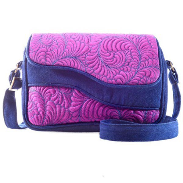 Tas Selempang Jeans Kulit Mokamula FALEEN BAG EMILIO untuk Wanita