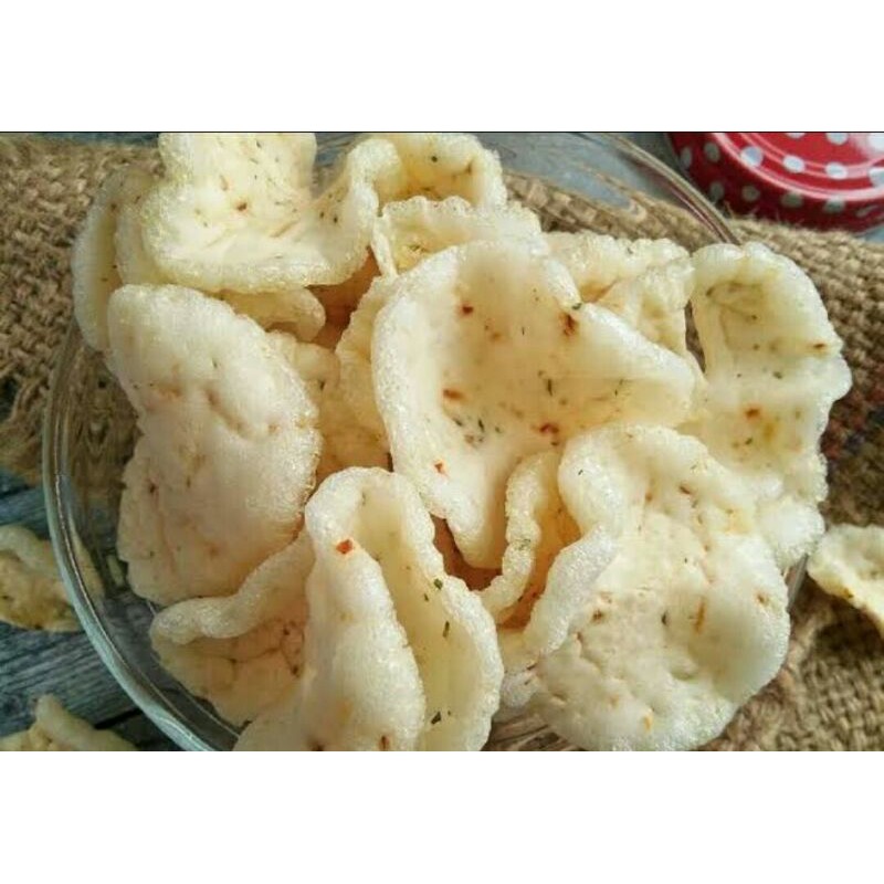 

kerupuk nasi gurih enak