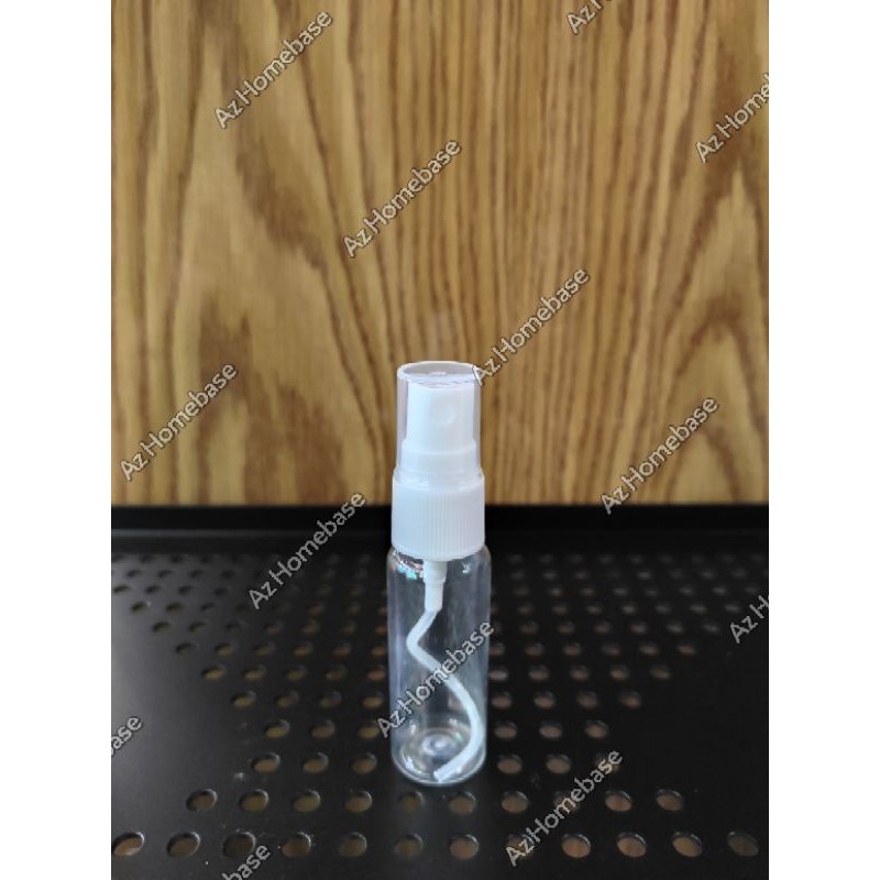 Botol Spray 20ml Natural Spray Putih - Botol Spray 20 ml - Botol Parfum 20ml - Botol Plastik 20 ml