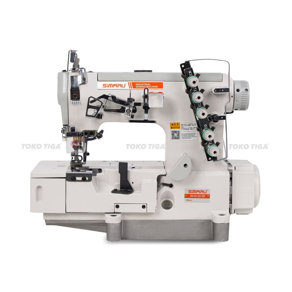 Mesin Overdeck Bis SIMARU SM562-02D-BBF Interlock / Coverstitch Servo