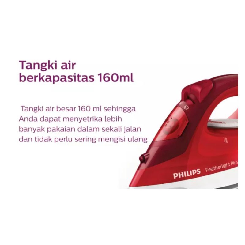 Philips Setrika Uap Steam Iron GC1424 Garansi Resmi Philips Indonesia 2 th