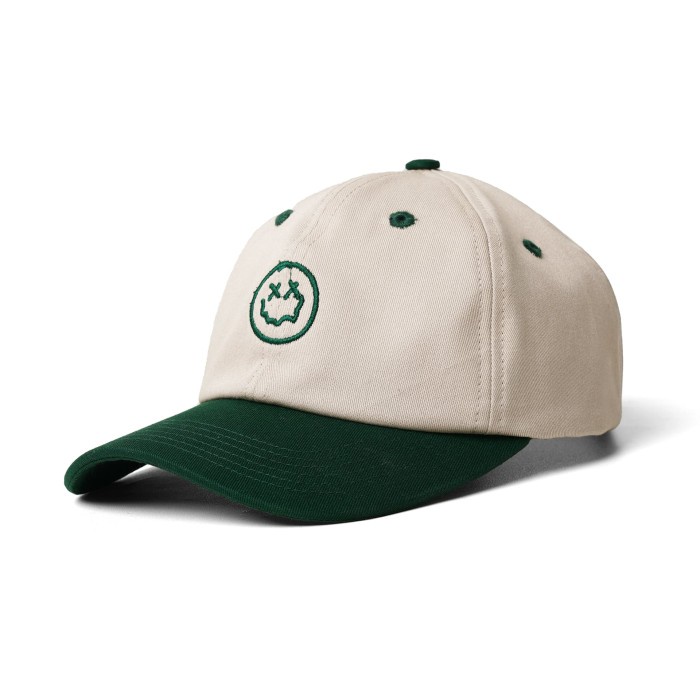 Topi Pria Insurgent Club - Caps Logo Smiley Two Tones Green(D4N5) Topi Pria Baseball Topi Baseball P
