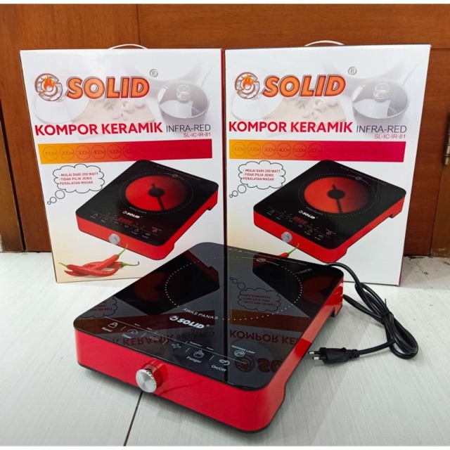 SOLID KOMPOR KERAMIK INFRARED LISTRIK