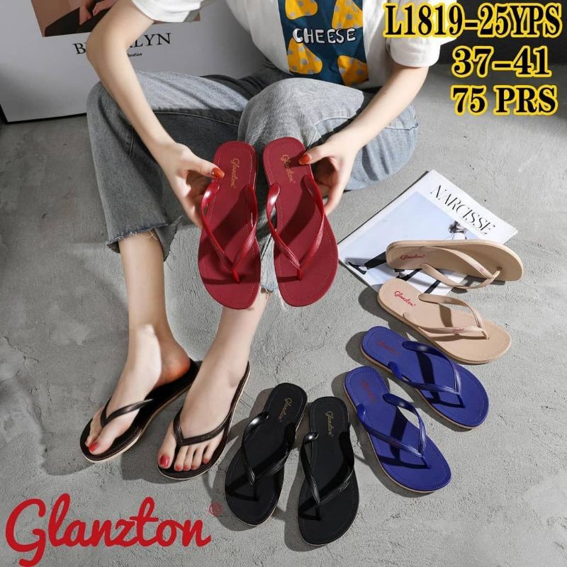 Sandal jepit glanston 1819 DOFF - sandal jepit jelly wanita