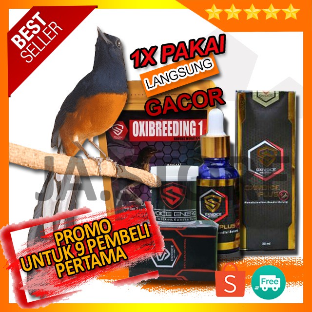 OXIVOICE, OXIVOICE PLUS dan ENERGY Original Oxibird Vitamin Lomba Segala Jenis Burung